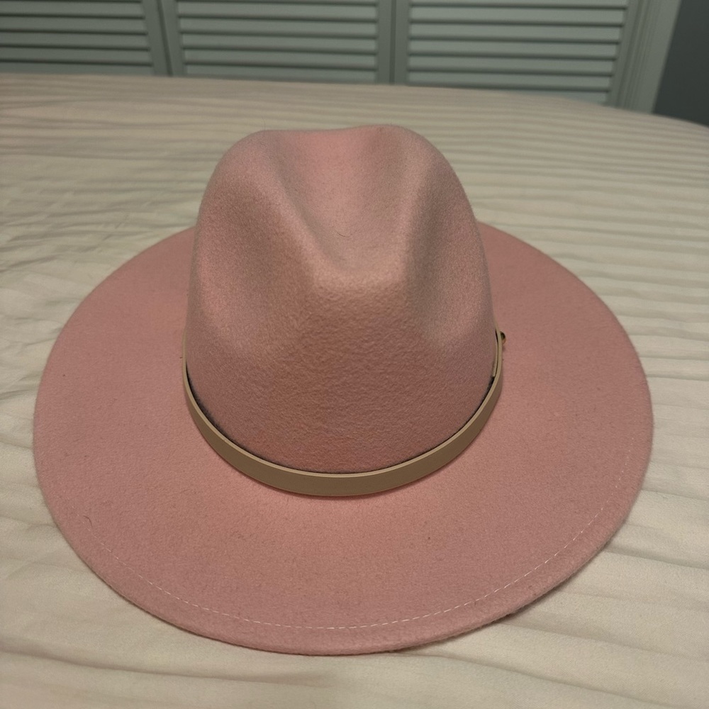 Pink Free People Felt Hat
